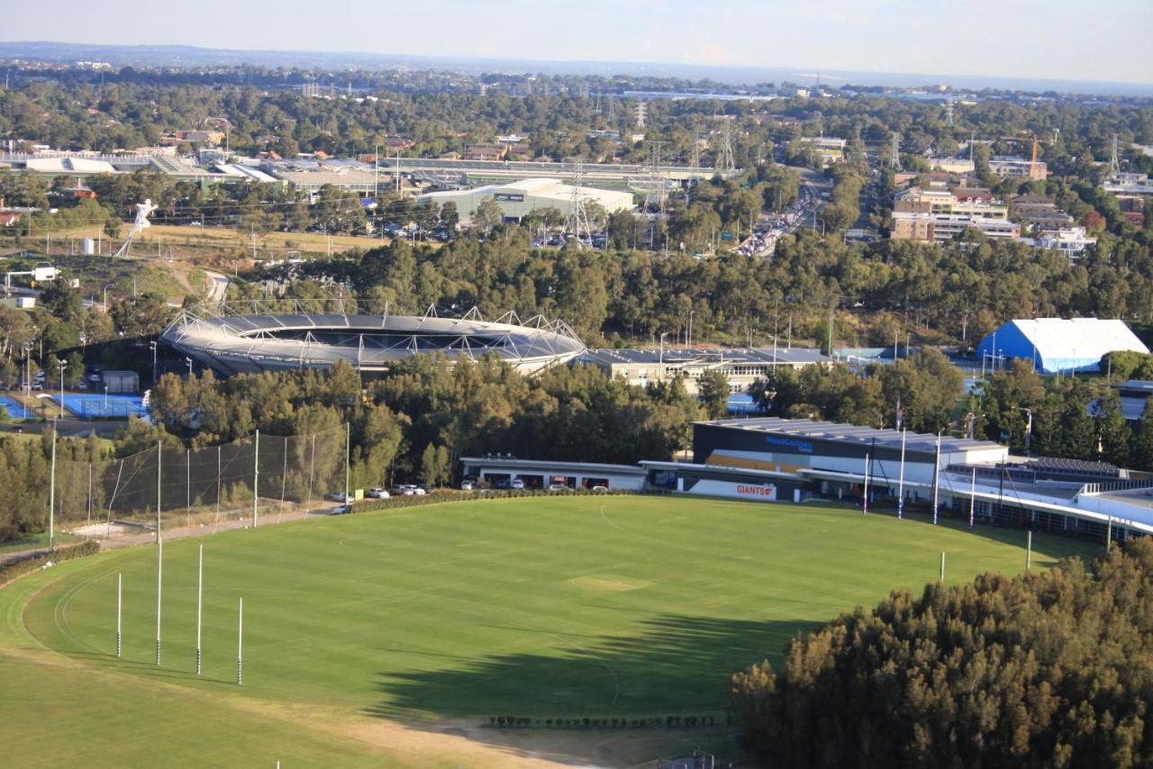 Apartamento Stunning Views Sydney Olympic Park Exterior foto
